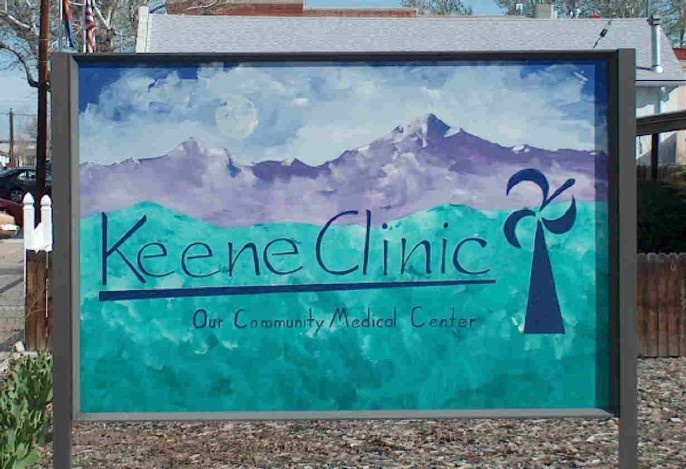Keene Clinic Sign